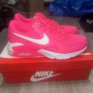 Nike Women's Air Max Sneakers in Hot Pink and White